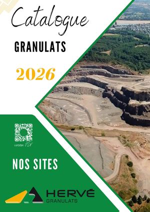 Catalogue Herve Granulats 2026