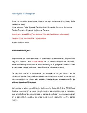 Anteproyecto De Snc (1) (1)