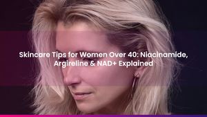 Skincare Tips for Women Over 40: Niacinamide, Argireline & NAD+ Explained