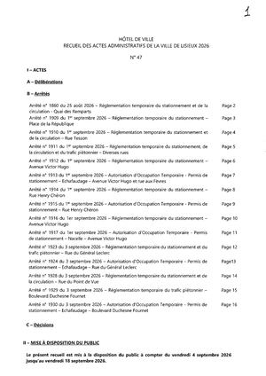 Recueil N°47