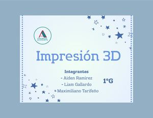 Impresion 3D