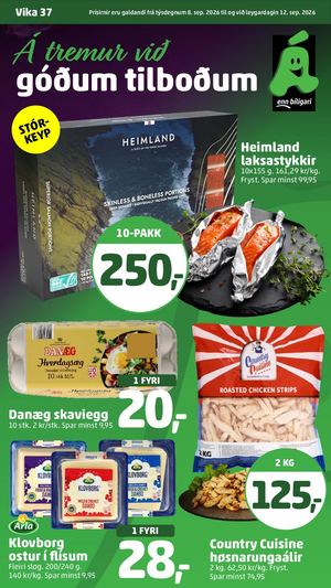 Á tilboðsblað vika 37 2026