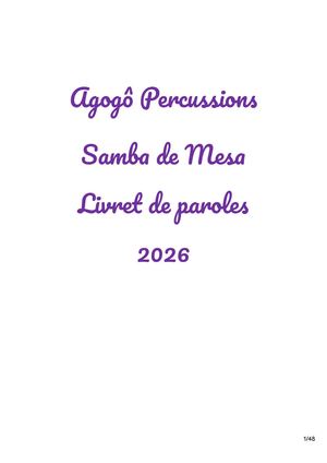 Sd M Livret De Paroles 2026