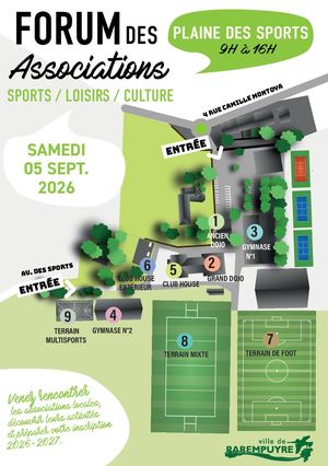 Forum Des Assos  2026 Plan