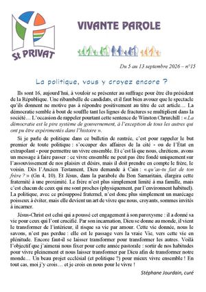 Vivante Parole 15