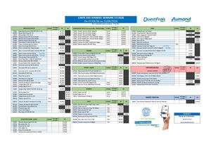 Carte Des Viandes Semaine 37