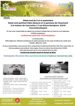 6 Au 13 Sept