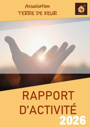 Rapport Annuel D'activité 2026 Terre 2 Keur