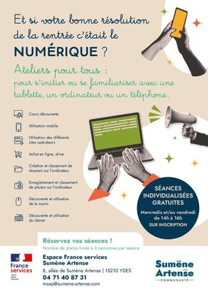 SÉANCES INITIATION AU NUMÉRIQUE