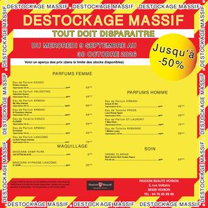 Liquidation Passion Beaute