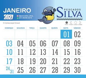 Lâminas Meses 2027