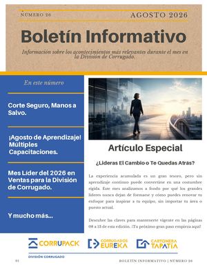 Boletín Informativo Agosto 2026