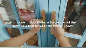 Hurricane Impact Doors: A Breakdown of the Materials That Make Them Storm-Ready