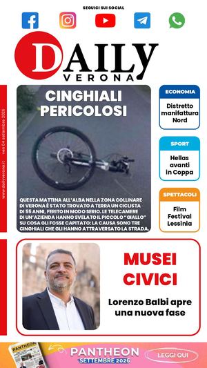 Daily Verona 04 Settembre 2026