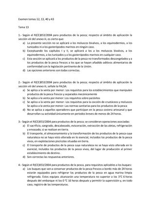 Examen Temas 12, 13, 40 Y 43 Sin Responder
