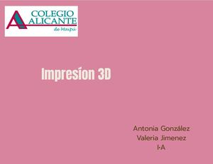 Impresion 3D