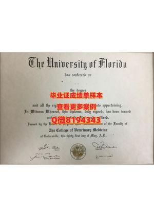 university Of Florida Diploma Sample