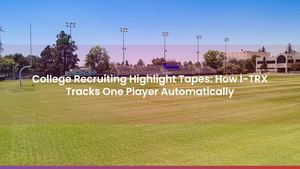 College Recruiting Highlight Tapes: How I-TRX Tracks One Player Automatically