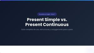 Presente Simple Y Presente Continuo En Inglés