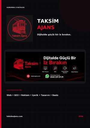 Taksim Ajans E Katalog