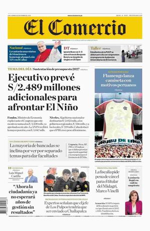 2026 09 04 Diario El Comercio