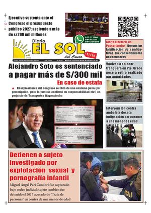 2026 09 04 Diario El Sol Cuz