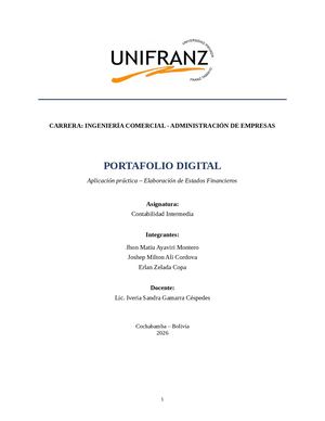 Portafolio Contabilidad Intermedia