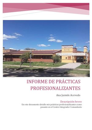 Informe De Pasantias Acevedo Jazmin Actualizado 3