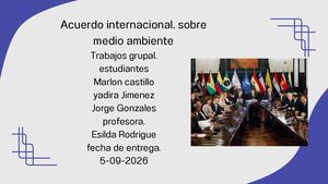 Acuerdo Internacional