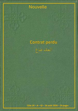 GJ - Contrat perdu