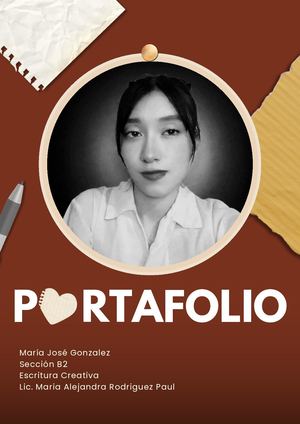 Portafolio - Escritura Creativa