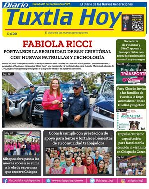 Tuxtla Hoy 05 De Septiembre 2026 Ok