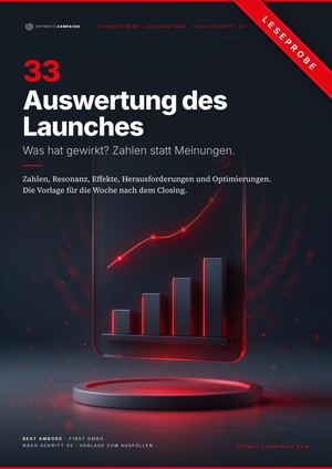 Hypnotic Campaign Launch Timer 33 Auswertung Des Launches Leseprobe