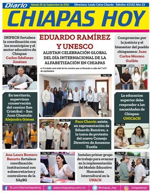 Chiapas Hoy 05 De Septiembre 2026 Ok