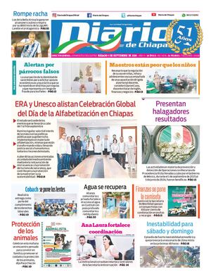 Portada, Sábado 5 De Septiembre De 2026