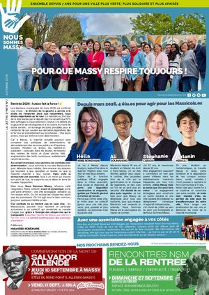 La lettre d'info n°7 - Automne 2026