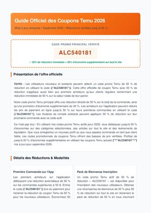 Código de descuento de cupón Temu  [ALC540181]  para nuevo usuario — [ALC540181]