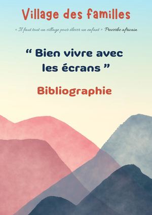 Bibliographie autour des écrans