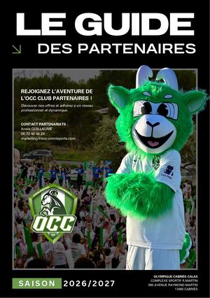 LE GUIDE DES PARTENAIRES 2026/2027