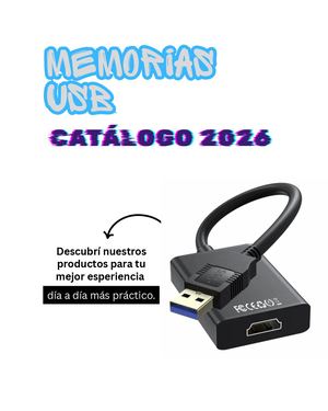 catálogos USB