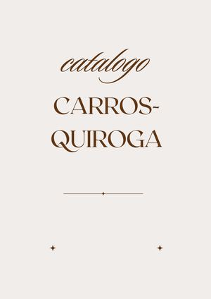 Catalogo De Carrossss