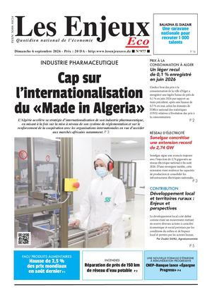 LES ENJEUX ECO N°977