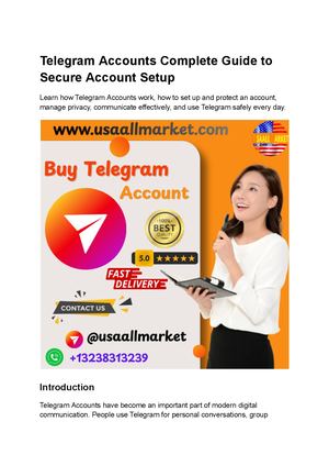 Buy Telegram Accounts Cheap — Aged & Phone Ready