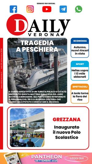 Daily Verona 05 Settembre 2026