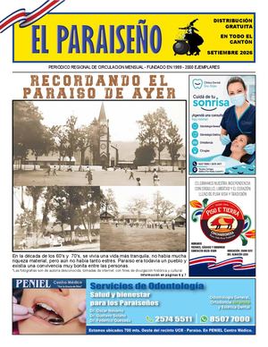 El Paraiseño Setiembre 2026