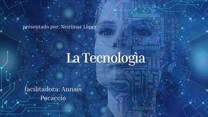 La Tecnologìa
