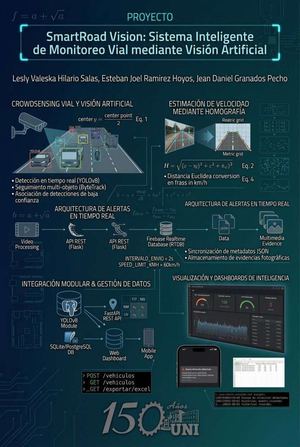 SmartRoad Vision Sistema Inteligente de Monitoreo Vial mediante Vision Artificial