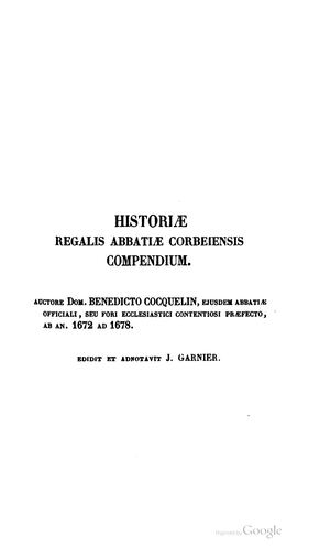 Cocquelin, 1678