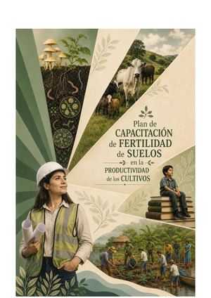 Plan De Capacitacion Fertilidad Del Suelo En Productividad Salome Munoz Lopez