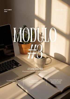 Revista Modulo #3 Coaching Silvia Cárcamo